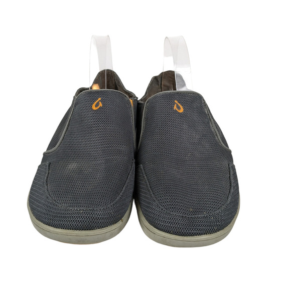 OluKai Sneakers 10.5 Gray Lightweight Mesh Cushioned Sole Pehuea Slip On Shoes - Picture 4 of 7